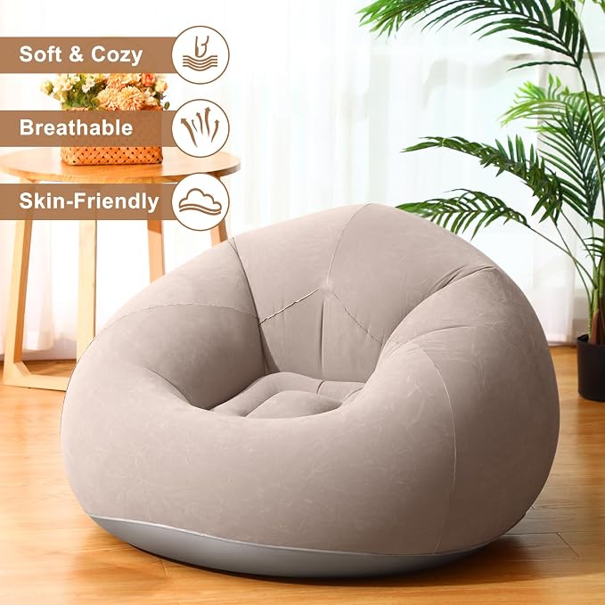 Realspring 6 9 12 Pcs Inflatable Bean Bag Chairs - Image 3
