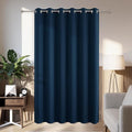 Joydeco Blackout Patio Sliding Door Curtains 96 Inches Long, Grommet Privacy by JOYDECO