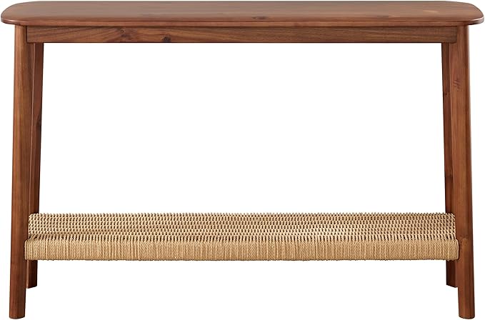 Alaterre Furniture Calais 48 Inch Solid Wood Entryway Table - Image 7