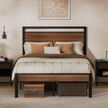 Z-hom Easy Assembly Sturdy Metal Platform Bed, Full Size Bed Frame by Z-HOM