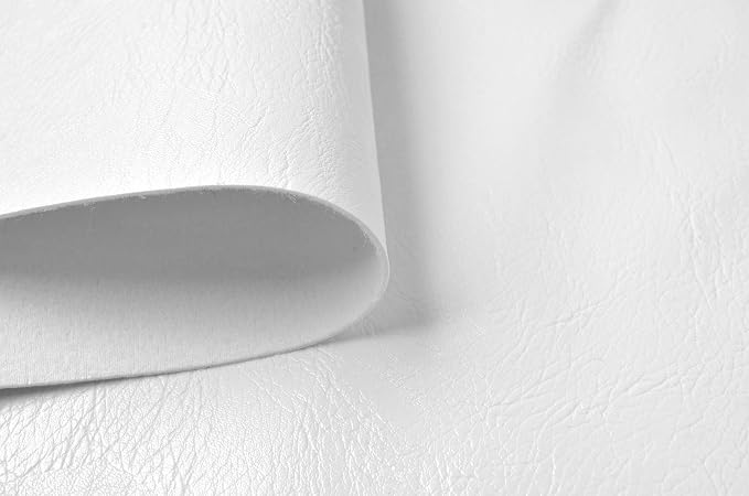 Wento Thick 2 Yard Faux Leather Fabric Soft Skin Grain PU Leather Fabric - Image 3