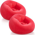 Realspring Inflatable Bean Bag Chairs Outdoor Blow up Camping Chairs Inflatable by Realspring