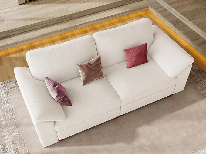 EASE MOOSE Modern Loveseat Sofa - Image 4