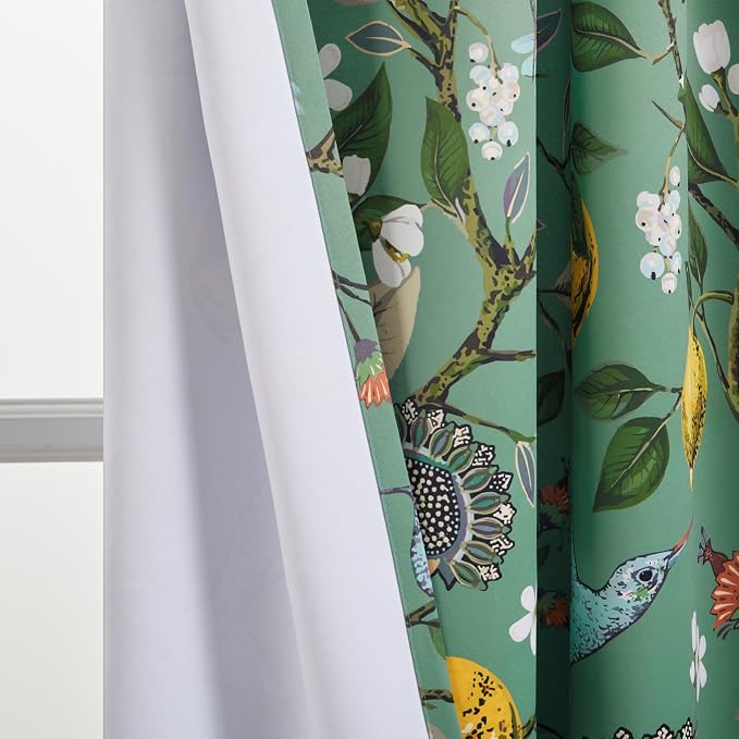 Topfinel 100 Inches Long Sage Green Luxury Curtains - Image 7
