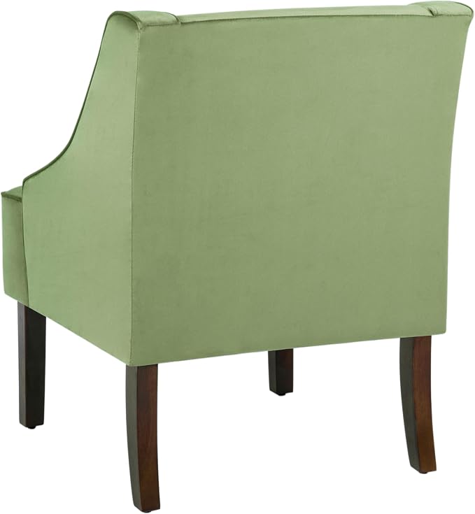 HomePop Velvet Swoop Arm Living-Room-Chairs - Image 8