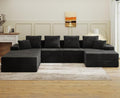 Living&Giving 128" U-Shaped Cloud Sectional Couch by LivingGiving