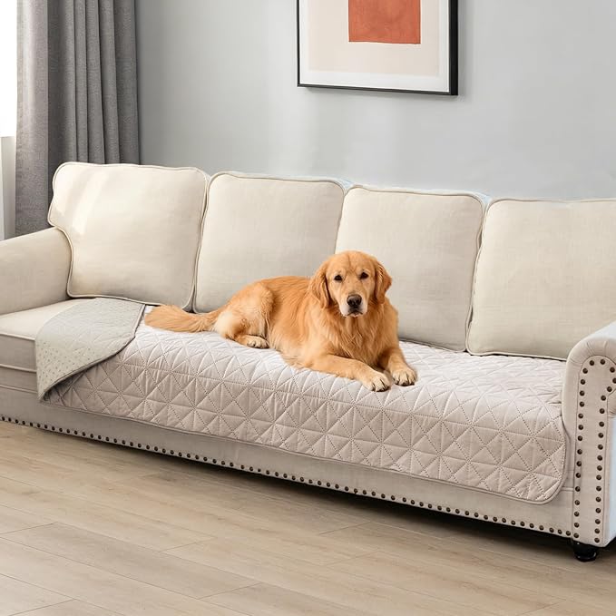 Ameritex Sofa Cover Waterproof for Seats Couch Cover for Dogs Pet Couch Cover by Ameritex