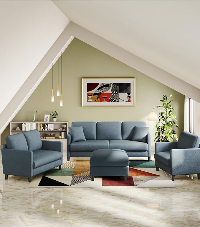 Welzona Loveseat, Comfy Teddy Love Seat - Image 8