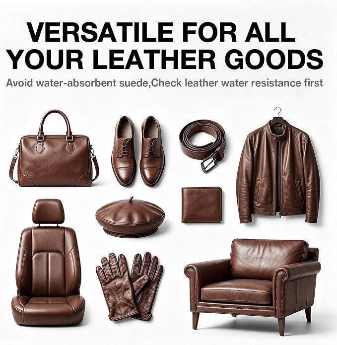 Dark Brown Leather Repair Kit, Leather Recoloring Balm – Restore & Repair Faded - Image 5
