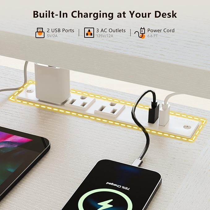 OffiGo U Shaped Electric Standing Desk - Image 7