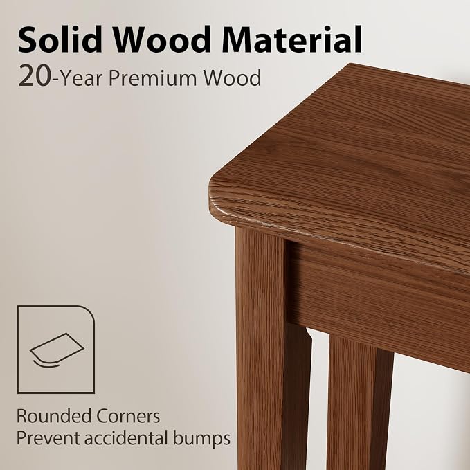 AQIMUELE Wood Console Table - Image 3