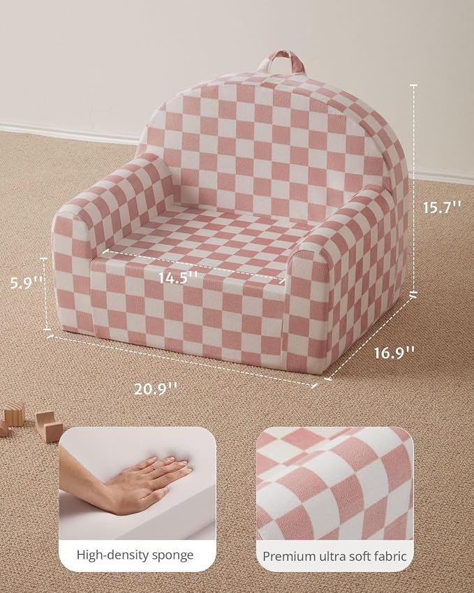 Blissful Diary Toddler Chair, Snuggly Soft Kids Sofa Chair, Supportive Toddler - Image 3