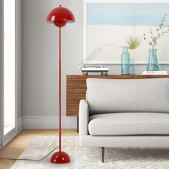 COSYLUX Modern Floor Lamp for Living Room, Industrial Tall Standing Lamp for - Image 8