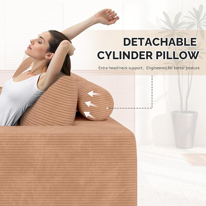 Boneless Couches for Living Room, Cloud Sectional Couch - Image 3
