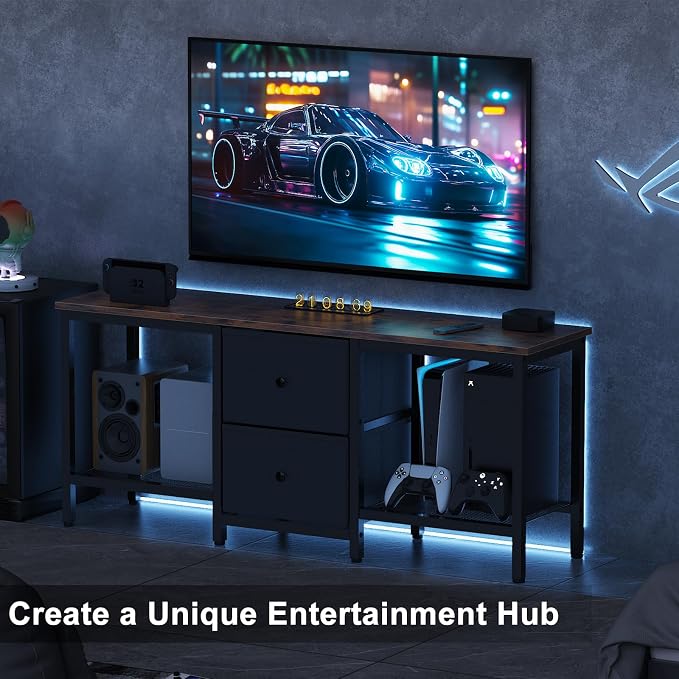 TV Stand Suitable for TVs up to 55 Inches, Entertainment Center - Image 7