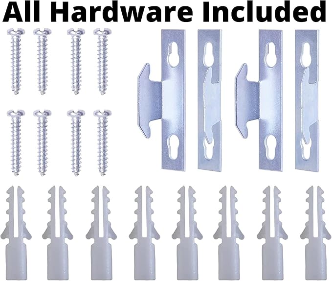 Blu-Pier Tech Heavy Duty Single Rod 28"-48" Adjustable Curtain Rod Hardware - Image 5
