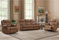 EBELLO Faux Leather Recliner Sofa Furniture Set by EBELLO