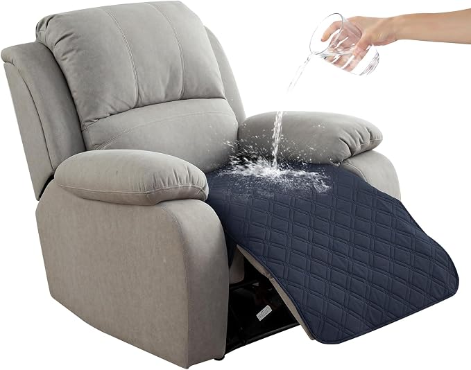 Genina Waterproof Recliner Chair Covers, Recliner Cover by Genina