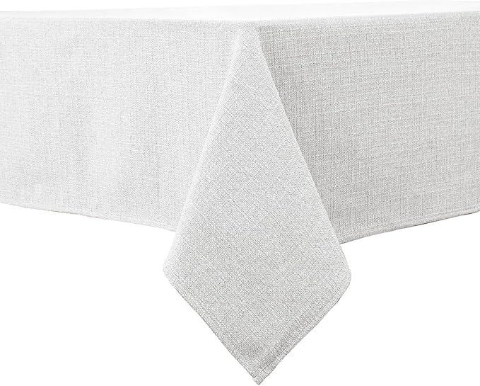 BALCONY & FALCON Square Tablecloth Washable Wrinkle Resistant and Water Proof by BALCONYFALCON