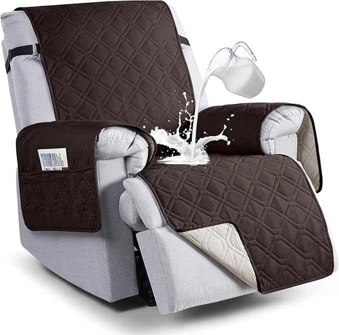 VANSOFY 100% Waterproof Recliner Chair Covers, Recliner Cover Non-Slip Dog by VANSOFYFURNITURECOVERS