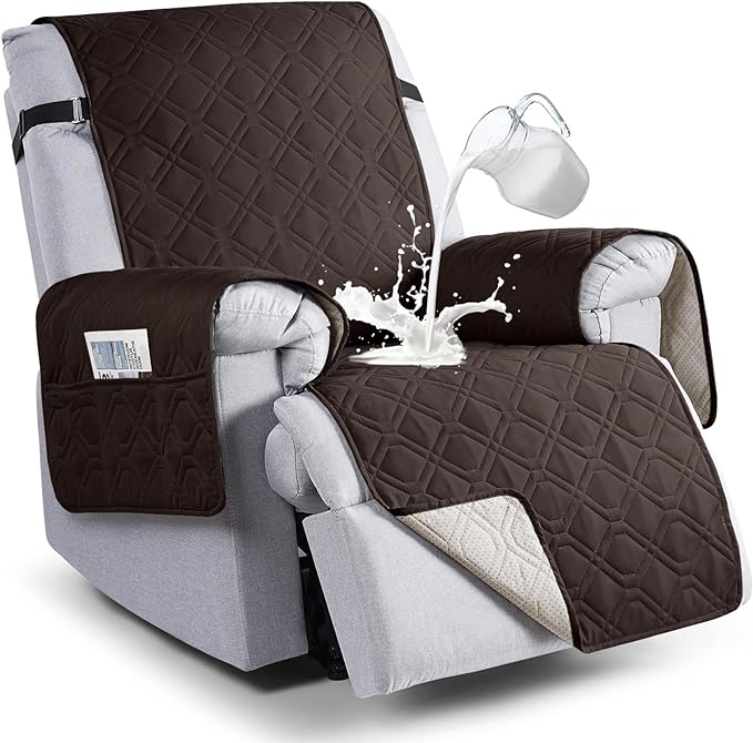 VANSOFY 100% Waterproof Recliner Chair Covers, Recliner Cover Non-Slip Dog by VANSOFYFURNITURECOVERS
