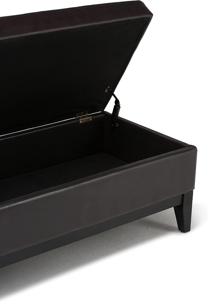 SIMPLIHOME Oregon Storage Ottoman Bench - Image 10