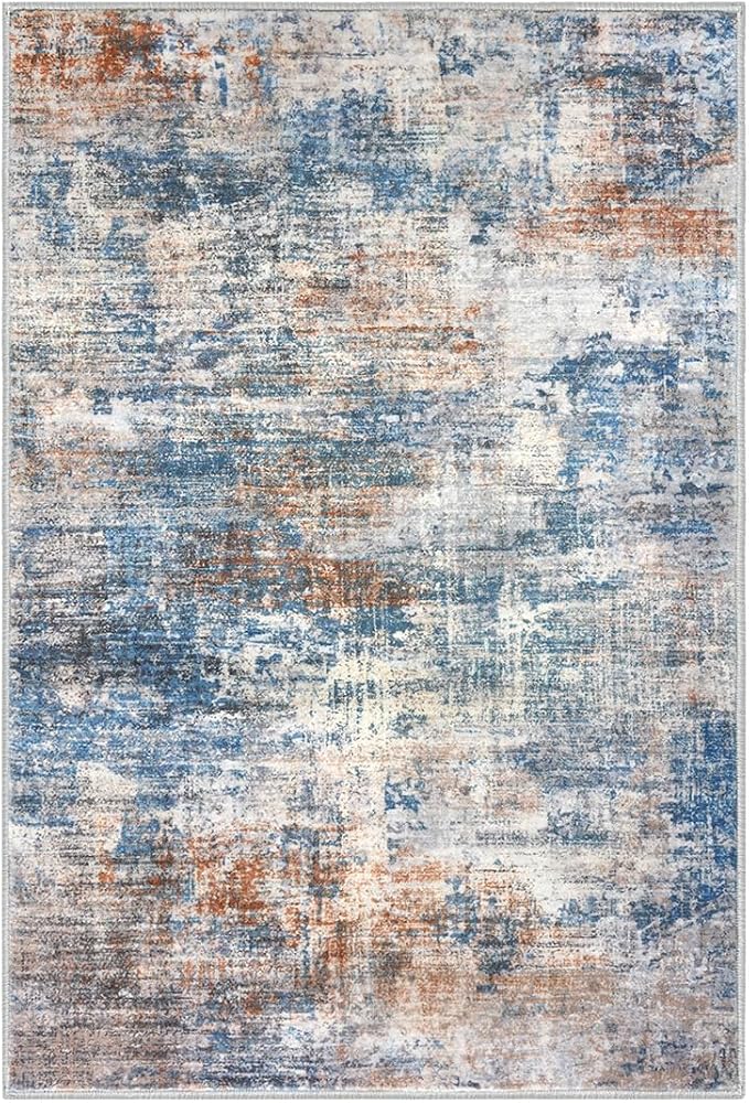 IOHOUZE Small Abstract Area Rug 2x3 Ft Entryway Rugs Washable Door Mat Indoor - Image 9