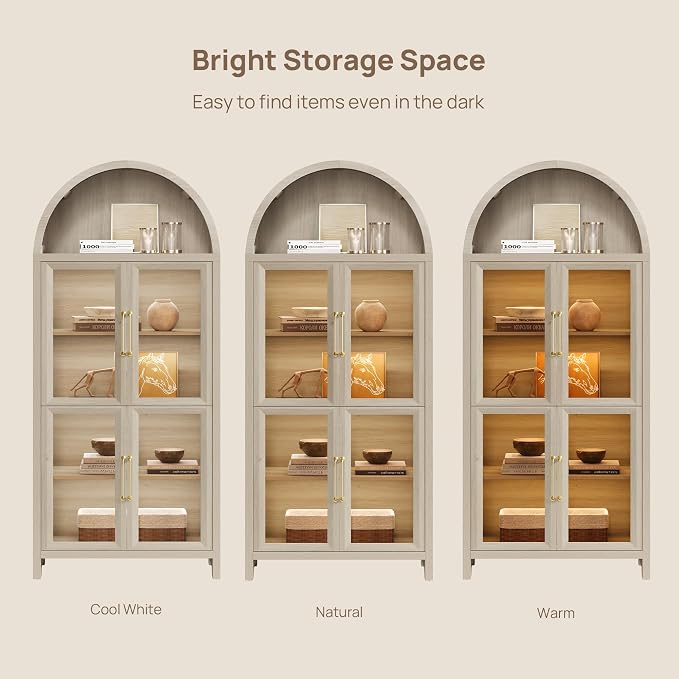 SICOTAS 74" Display Cabinet - Image 6