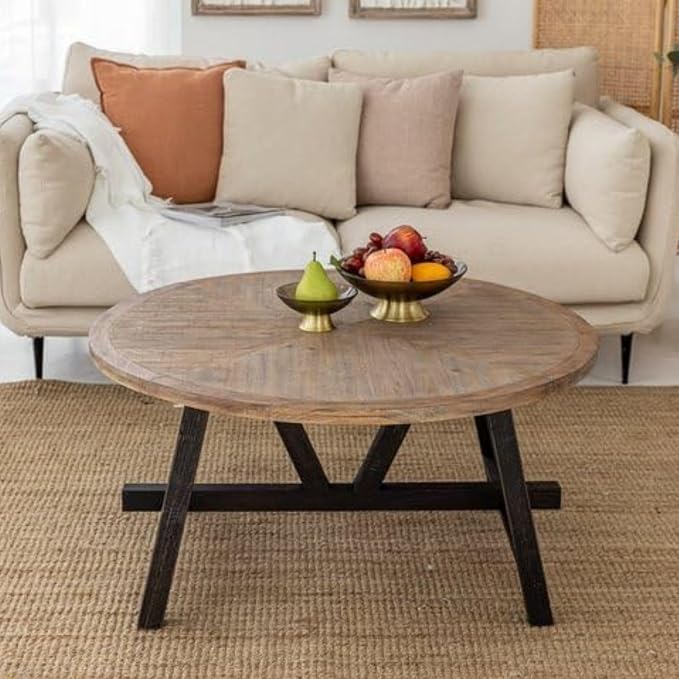 COZAYH Rustic Farmhouse End Table - Image 10