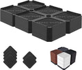 Bed Risers Heavy Duty, Adjustable Furniture Riser Blocks Lift 1.5, 4.3 inches by LiftLevelYourBed