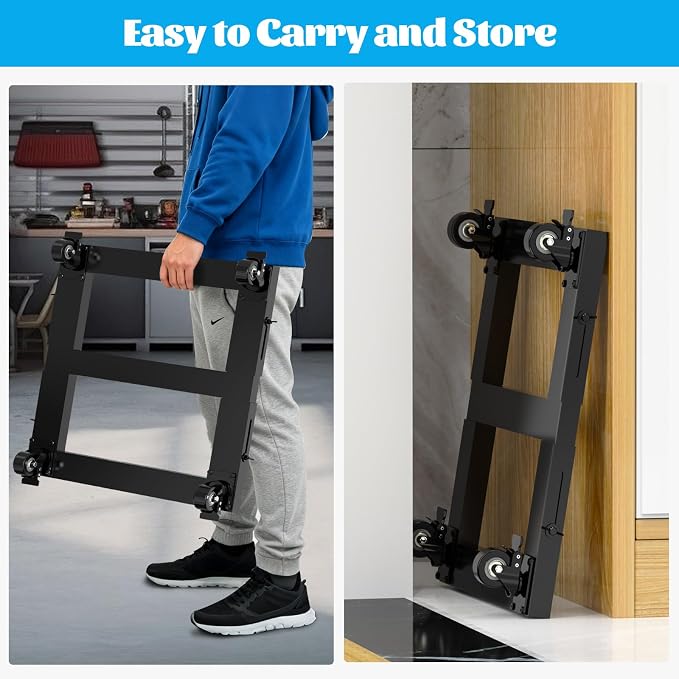 Adjustable Moving Dolly, Furniture Dolly Heavy Duty 1200 Lbs Load Capacity - Image 8