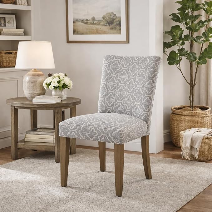 HomePop Parsons Classic Upholstered Accent Dining Chair - Image 4
