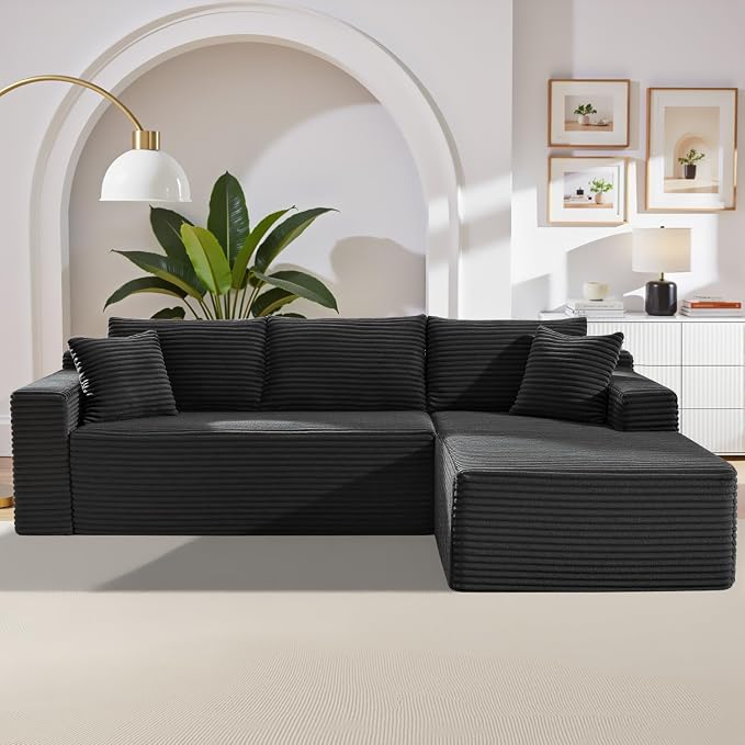 Cloud Sectional Couch, 105 Inch Modular Sectional Sofa by HANXIN