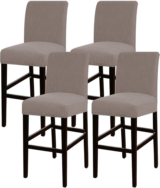 Turquoize Stretch Bar Stool Cover Counter Stool Pub Chair Slipcover by Turquoize