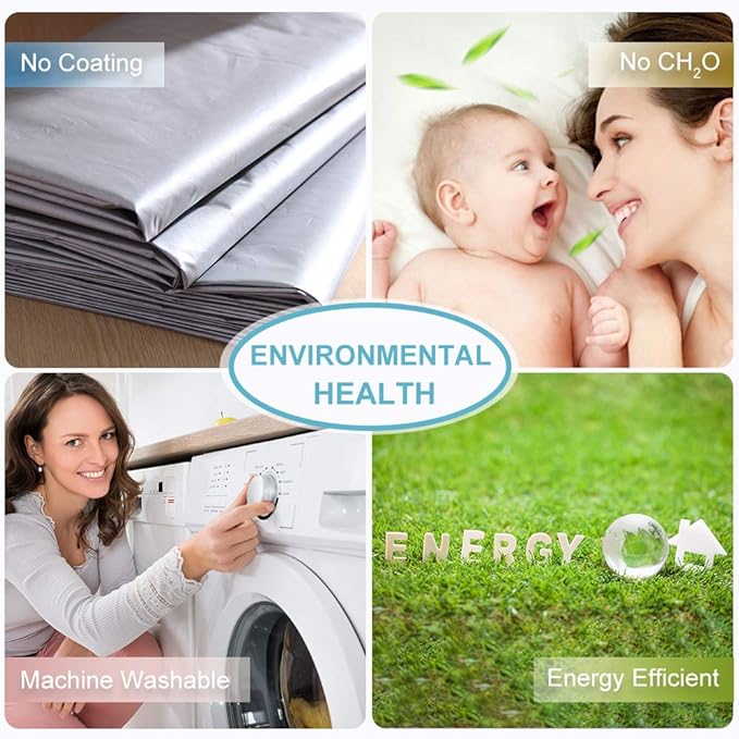 RYB HOME Large Blackout Curtains - Image 7