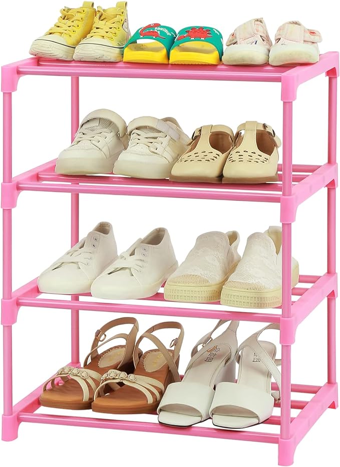 HITHIM 4-Tier Free Standing Shoe Racks by HITHIM