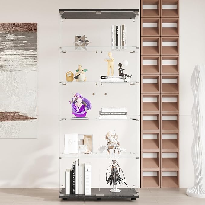 FANYUSHOW Glass Display Cabinet by FANYUSHOW