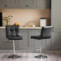 DUMOS Bar Stools Set of 2, 24 inch Counter Height Bar Stools, Upholstered by DumosLifestyle
