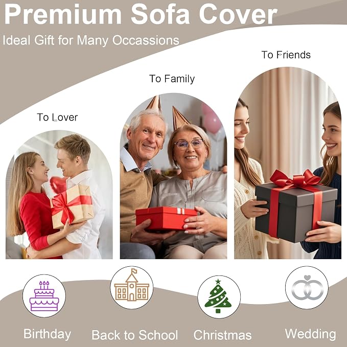 VClife Boho Couch Cover, Thick Couch Covers - Image 8