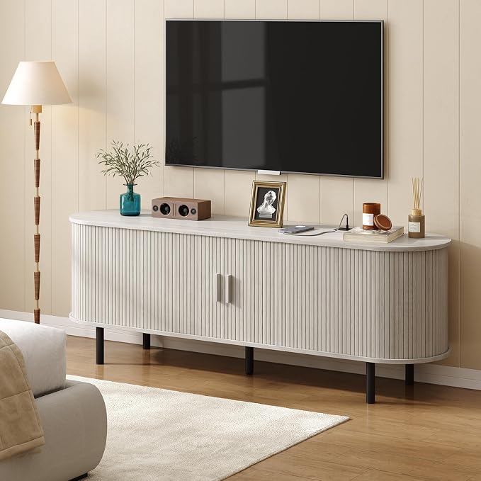 ONBRILL 63" TV Stand with Power Outlet - Image 7