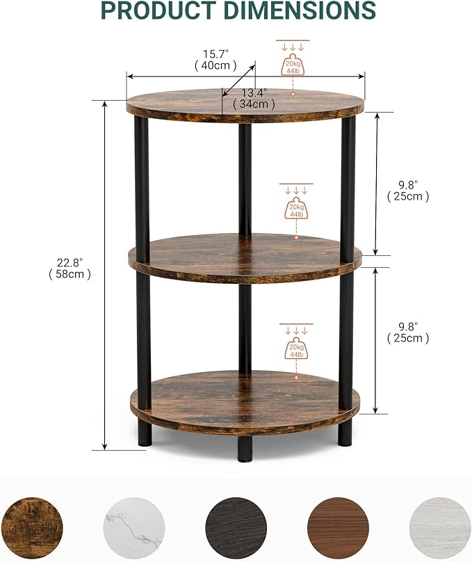 Round Small Side Table - Image 2