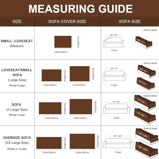 VClife Boho Couch Covers for Sofa, XXL Couch Cover for Oversized Sofa, - Image 2