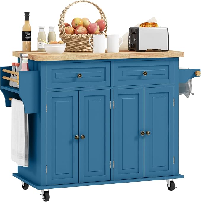 HOMCOM Kitchen Island Cart by HOMCOM
