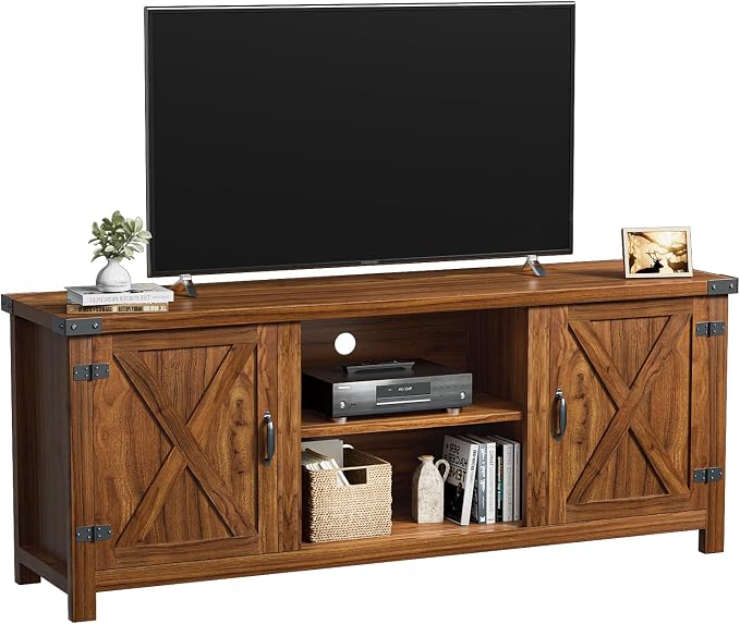 YESHOMY Modern Farmhouse TV Stand - Image 5