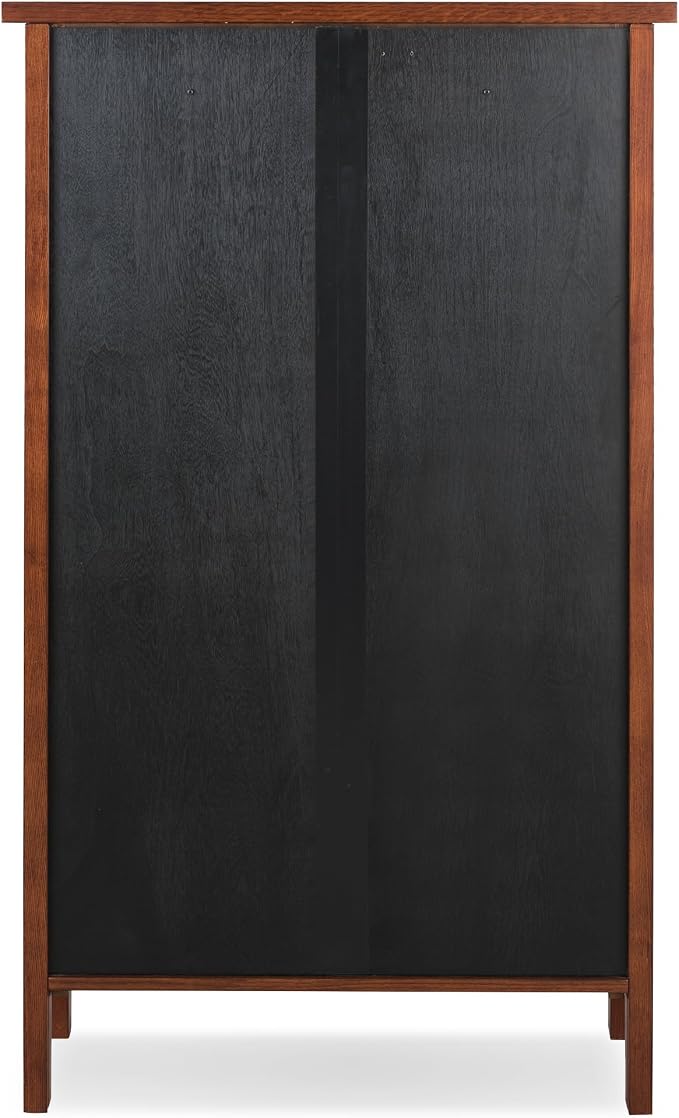 Leick Home 82262 Mission Mantel Height Bookcase - Image 6