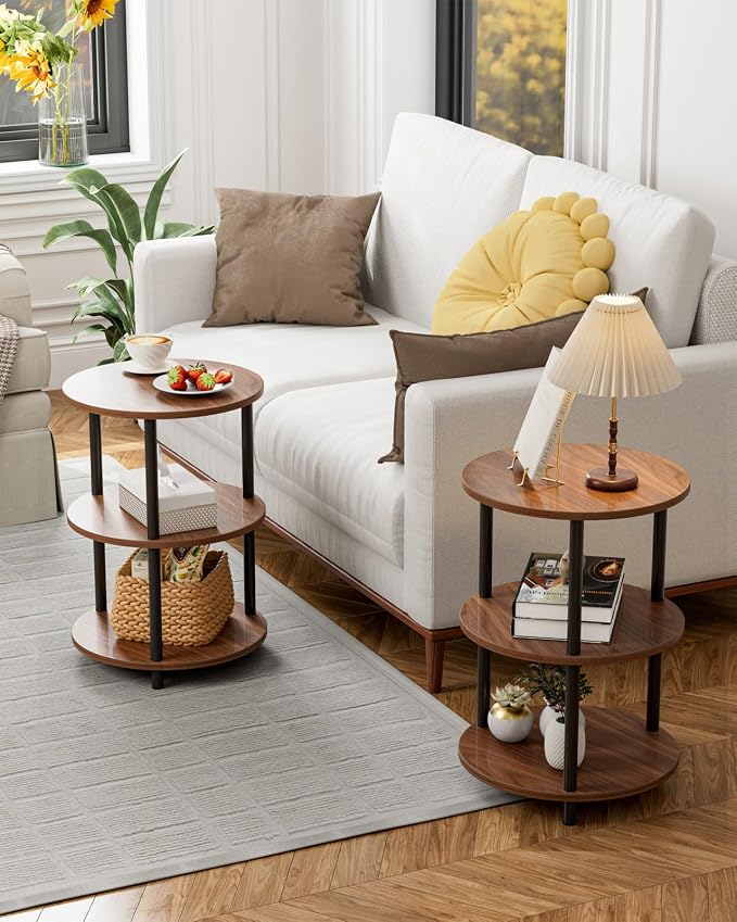 XBurmo Small Round End Table - Image 6