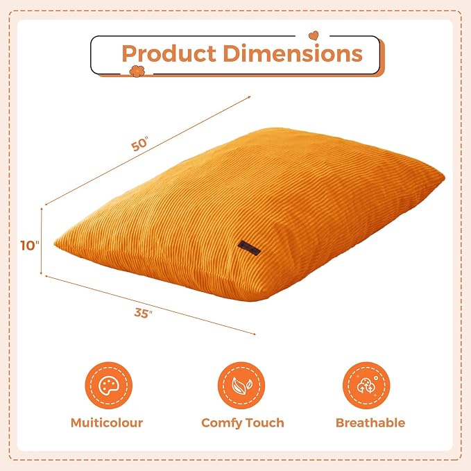 MAXYOYO 3 in 1 Kids Bean Bag Chair Couch, Convertible Chair Folds from Bean Bag - Image 2