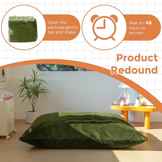 MAXYOYO 3 in 1 Kids Bean Bag Chair, Child Floor Sofa - Image 6