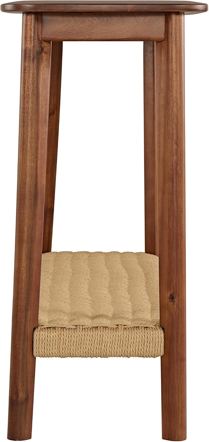 Alaterre Furniture Calais 48 Inch Solid Wood Entryway Table - Image 9