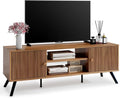 COMHOMA TV Stand for Living Room, Mid Century Modern Entertainment Center for by ComHoma